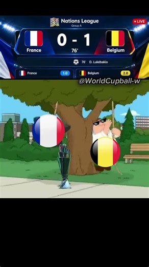 France vs Belgium /4-1/Football Highlights #uefanationsleague #viral