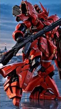 【ふわっと解説】MSN-04「サザビー（ Sazabi）」 ／ 機動戦士ガンダム 逆襲のシャア ／ ネオ・ジオン #gundam #anime #robot #shorts #shortvideo