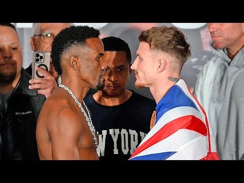 Subriel Matias vs Dalton Smith - Full Weigh In & Face Off Video