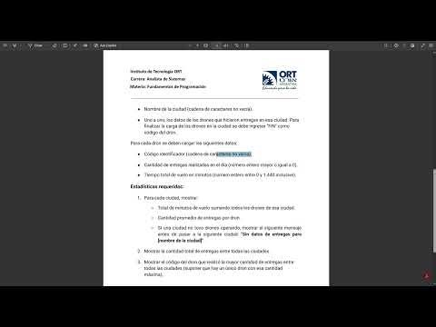 ORT: Resolución Parcial 1 (Drones) | Taller de Herramientas de Programacion Java