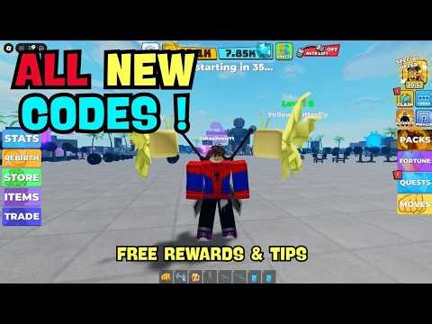 🔥 NEW ALL *CODES* Muscle Legends ROBLOX, April 6, 2026 FREE REWARDS!
