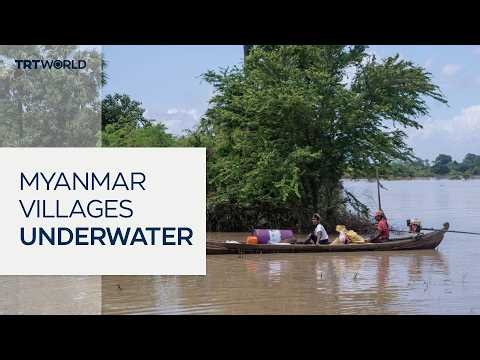 Monsoon rains deepen Myanmar’s humanitarian crisis