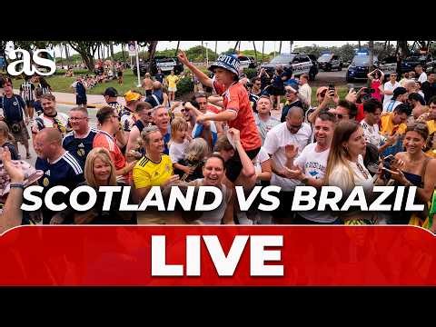 🔴 LIVE | SCOTLAND vs BRAZIL | FIFA WORLD CUP 2026