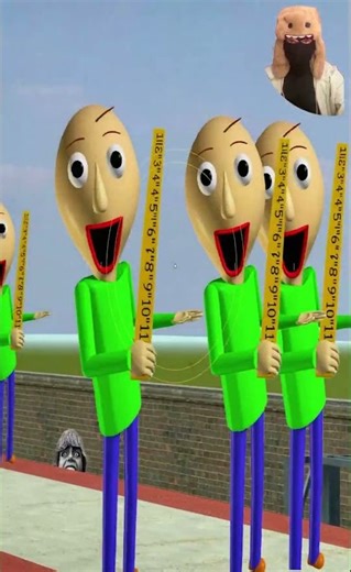 Freeway with Moai and Baldi and Nokia 67