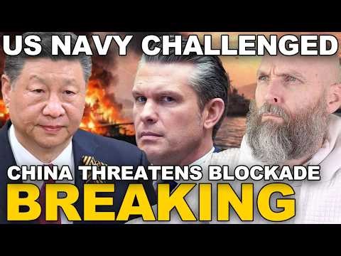 🔥BREAKING🔥CHINA THREATENS US BLOCKADE🔥DIRECT WARNING TO WASHINGTON🔥ELECTRICAL GRID ATTACK🔥PREP NOW🔥