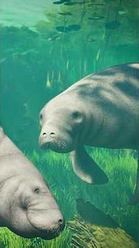The West Indian MANATEE with Amazing Animations! | Planet Zoo 2 Animal Spotlight #shorts