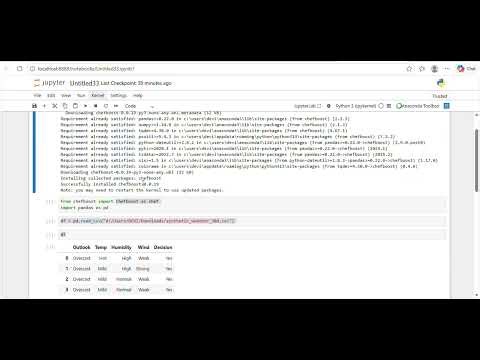 ID3 Algorithm in Machine learning.