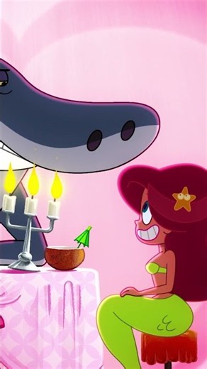 Dating at work #Zigandsharko Zig & Sharko | Cartoon for kids