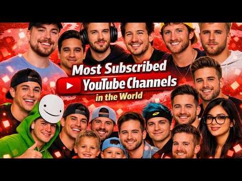 Most Subscribed YouTube Channels in the World