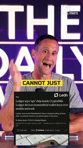 Ledger Says a Spy Chip Inside Its Devices Sent Wallet Keys Over Mobile Networks