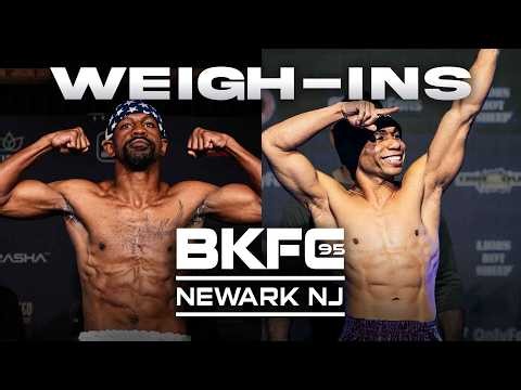 Weigh In: BKFC 95 NEWARK: HERRING vs DODSON | LIVE!