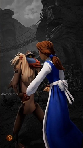 Rafiki vs Belle: Who Wins in MK1? 🤔 #shorts #mk1 #mortalkombat1