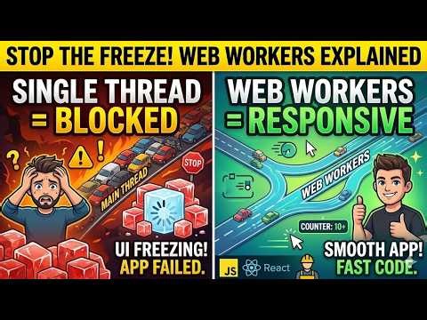Stop Blocking the Main Thread — Web Workers Explained