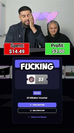 Selling My Gran's 1KG Dumbbells To Open Alienware Boxes🔥