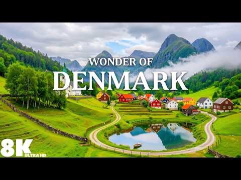 Wonder Of Denmark – Stunning Countryside, The Most Scenic Landscapes | Travel Video 8K