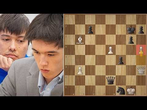 When 2 Puzzle World Champions Meet || Ray Robson vs Andy Woodward || U.S. Chess Championships 2026