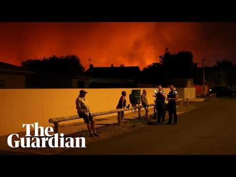 Thousands evacuated in south of France as wildfire rages across pine forest