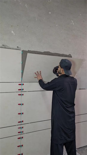 Car Porch Wall Tile Installation Guide