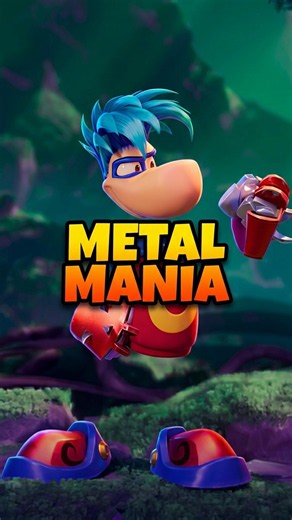 Rayman Legends Retold - Metal Mania Outfit #raymanlegendsretold #raymanlegends