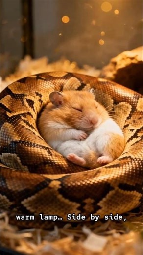 The Python That Refused to Eat… and Chose Friendship Instead #shorts