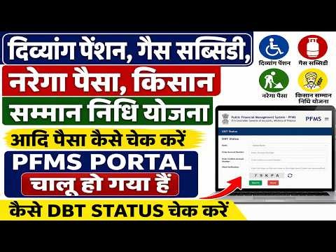 PFMS PORTAL कब चालू होगा | DBT Status Kaise Check Karen | NPCI Bank Status Check | DIVYANG SAHARA