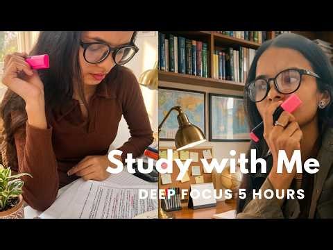 Study With me live for CA exams || Studylive || POMODORO 60/10 #cainter #study
