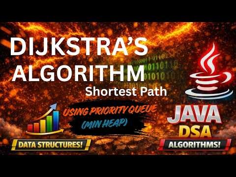 Dijkstra's Algorithm | Shortest Path | Java DSA