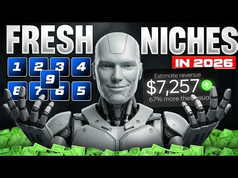 I Found 9 Goldmine Fresh Niches For 2026 | Ai Automation Full Course