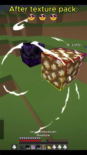 BEST TEXTURE PACK FOR CRYSTAL PVP 😱😱😱 #cpvp #minecraft #texturepack