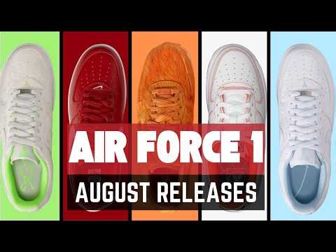 ALL NIKE AIR FORCE 1 RELEASES | AUGUST 2026 COMPLETE GUIDE