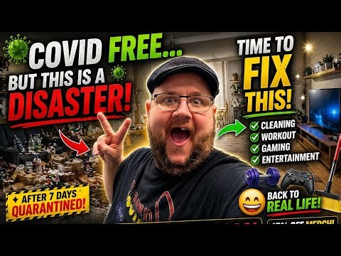 😳 A WEEK IN QUARANTINE… LOOK AT THIS MESS 🧹🔥 (LIVE RESET)