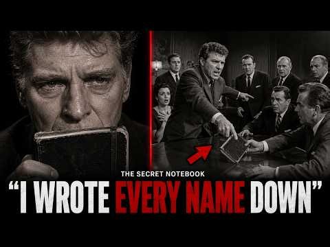 Burt Lancaster’s Secret Notebook Exposed the Dark Truth About 7 Hollywood Legends