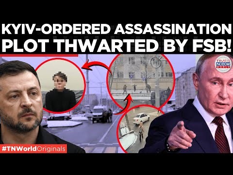 FSB FOILS BOMBING PLOT, Detains Kyiv-Ordered Teen Bomber Armed With Ied | Times Now World