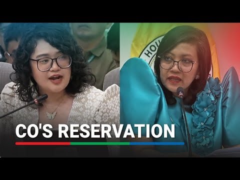 Renee Co explains 'reservation' in House panel's VP Sara impeach report | ABS-CBN News