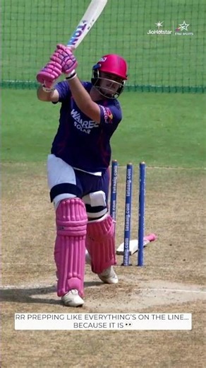 #RR gear up in the nets ahead of a massive Wankhede clash against #MI | #TATAIPL