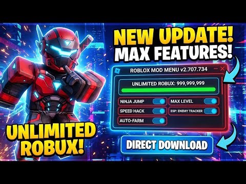 Roblox Mod Menu 2.708.880 Unlimited Robux | Roblox Mod Apk Unlimited Robux | Roblox Mod Menu 2026