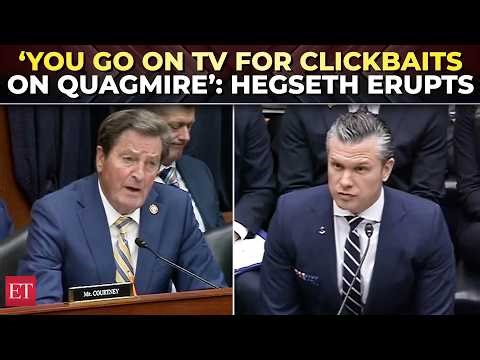 ‘Shame on you, for calling 2-month war quagmire’: Hegseth, Garamendi clash over ‘failed’ Iran plan