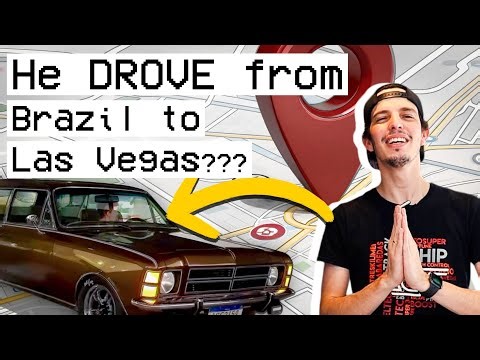 Driven 6,000+ Miles from BRAZIL to SEMA! (1000HP K-Swap Chevy Caravan)