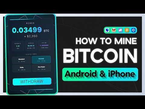 How to mine Bitcoin (BTC) on your phone in 2026 (Android and iPhone) - Mining Tutorial #altcoins