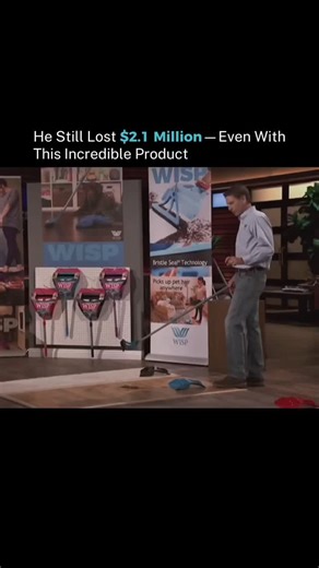 Entrepreneurship| Startup | Mindset on Instagram: "Wisp, a compact broom and dustpan combo, appeared on Shark Tank with a simple but well-thought-out idea. The founders focused on everyday cleaning problems and pitched Wisp as a more efficient, space-saving solution compared to traditional cleaning tools. The concept was practical, but it didn’t immediately convince the Sharks. In the end, none of the Sharks decided to invest. However, the story didn’t stop there. After the show, Lori Greiner re