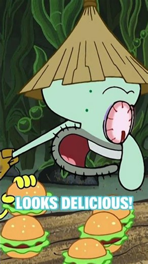 The Magic Conch Feast! 🍖🍽️ | SpongeBob #shorts