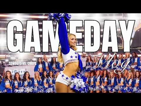 I DANCED WITH POST MALONE. | Thanksgiving halftime as a Dallas Cowboys Cheerleader!