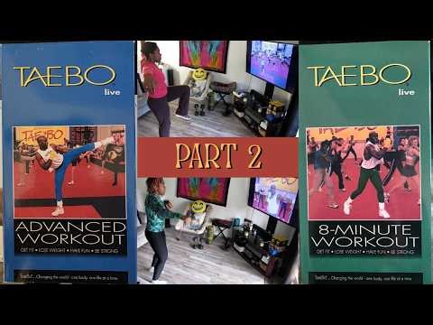 Tae Bo VHS Workout Part 2: Finishing the Classic 90s Routine