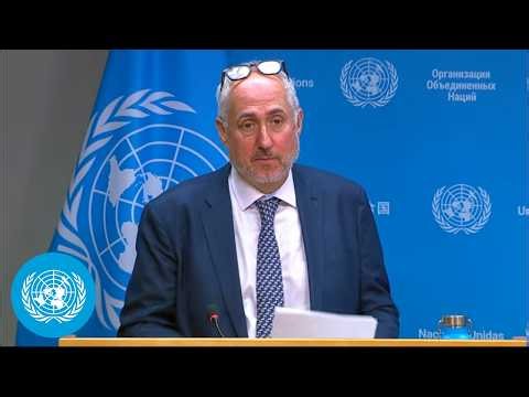Egypt, Jordan, Ukraine & other topics - Daily Press Briefing (23 October 2026) | United Nations