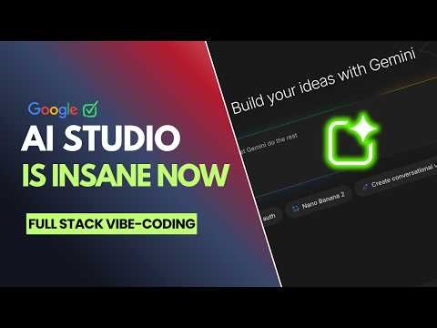 Google AI Studio's Biggest Update Yet — Antigravity Agent, Firebase, Multiplayer & More