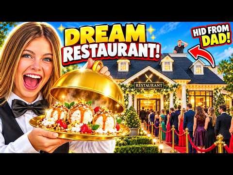Salish Built a SECRET DREAM RESTAURANT! 😱 Jordan Had NO IDEA!