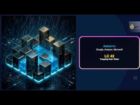 LeetCode 42: Trapping Rain Water in less than 5 minutes | Two-Pointer Convergence Strategy