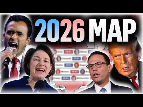 My UPDATED 2026 Governor Map Prediction Based on NEW Polls