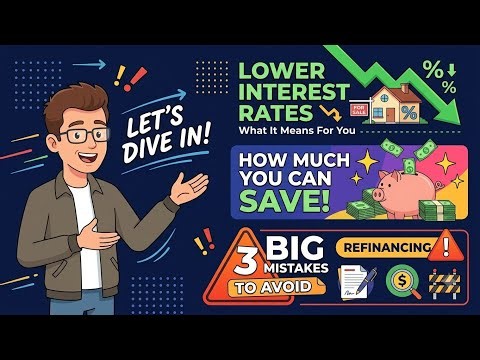 Rates Are Dropping! How To Refinance Your Mortgage in 2026 📉