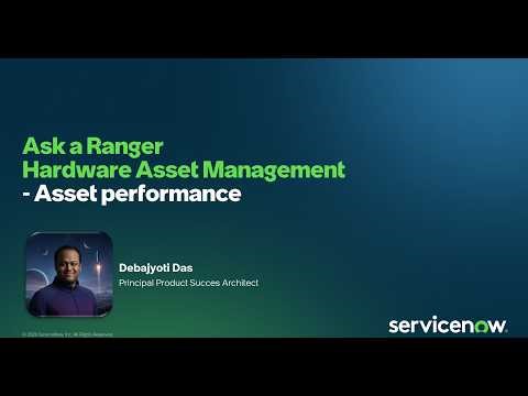 Hardware Asset Management - Asset Performance Tracking